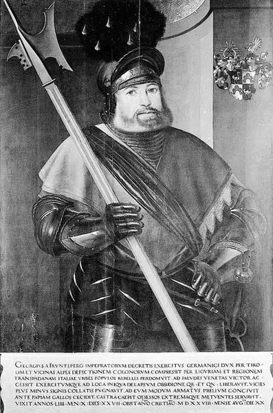 The field captain George of Frundsberg (1473-1528)