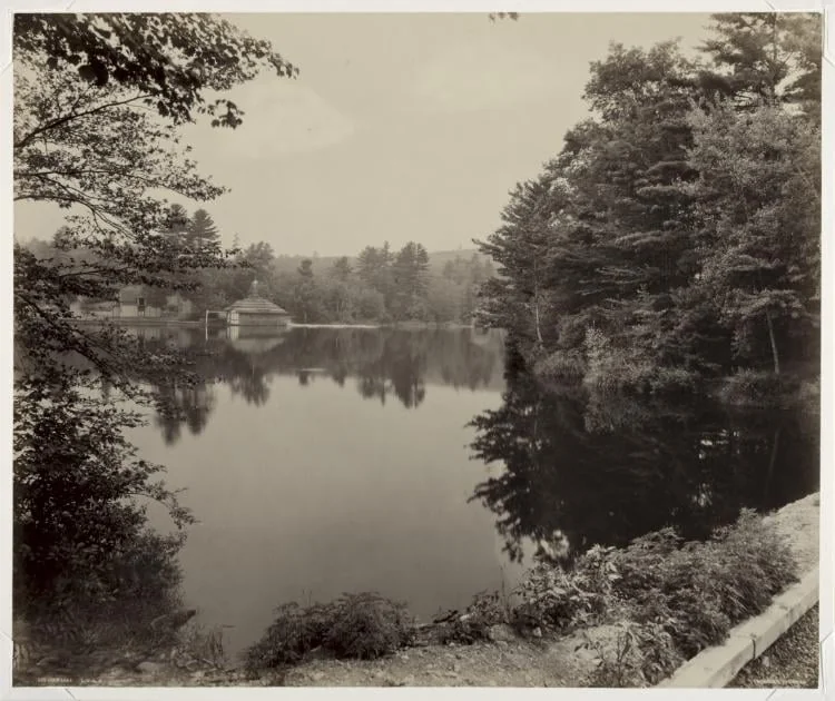 Bear Lake, LVRR, by William H. Rau, 1898