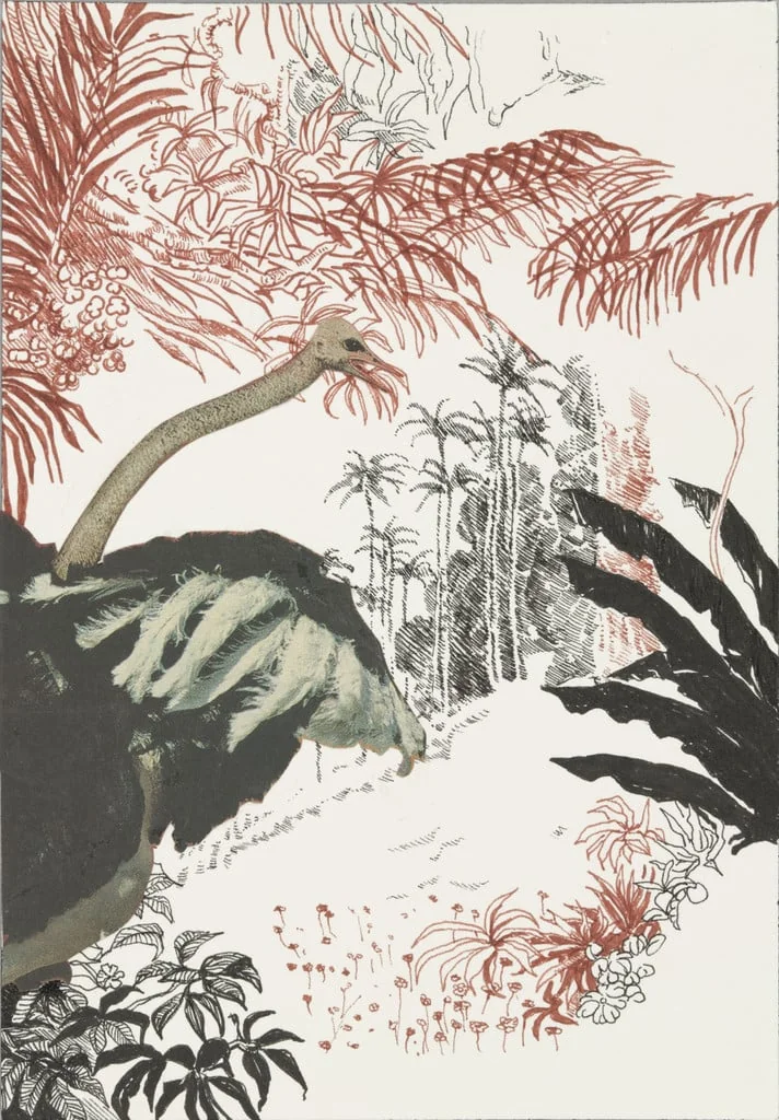Untitled, by Kerstin Kartscher, ink, 2002