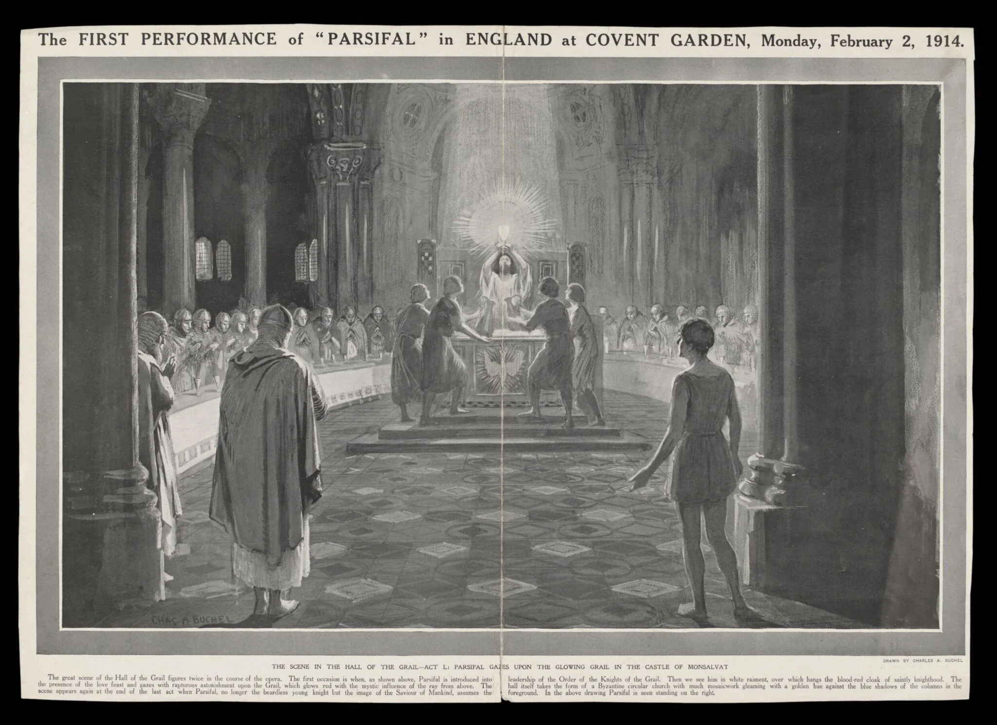 H Beard Print Collection, by Charles Buchel, 1914