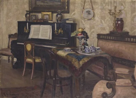 Interior. Still life.