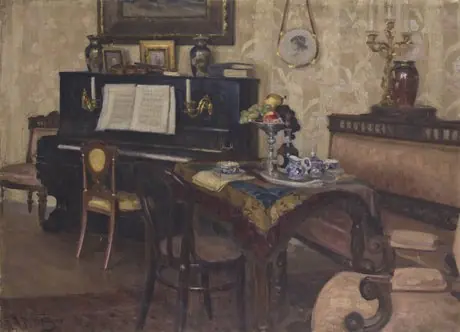 Interior. Still life.