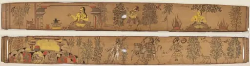 A Prince Performs Austerities (recto); Shiva and His Followers Return to Mount Kailash (verso), from a Romance of Chandrabhanu and Lavanyavati of Upendra Bhanja (1670–1740)