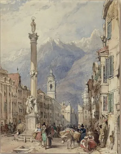 Street scene, Innsbruck, Tyrol