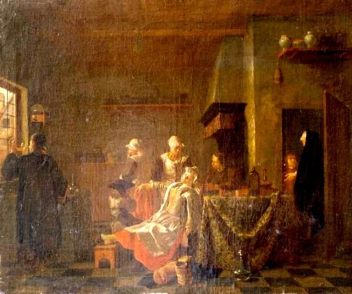 Luare de sânge, by Hendrick Goovaierts, unspecified, 1707