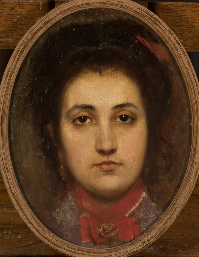 Head of a young woman