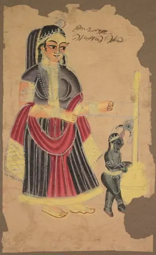 Yasoda and Krishna