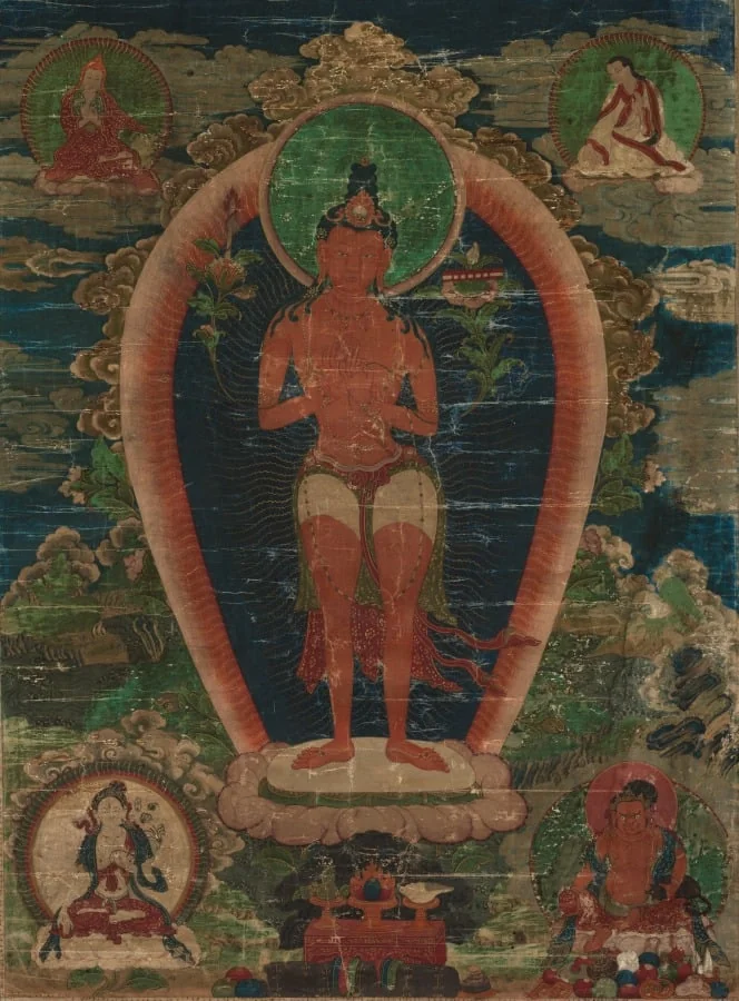 Bodhisattva Padmapani, by Unknown, unspecified, 1704