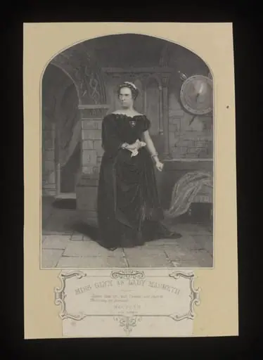 Miss Glyn as Lady Macbeth