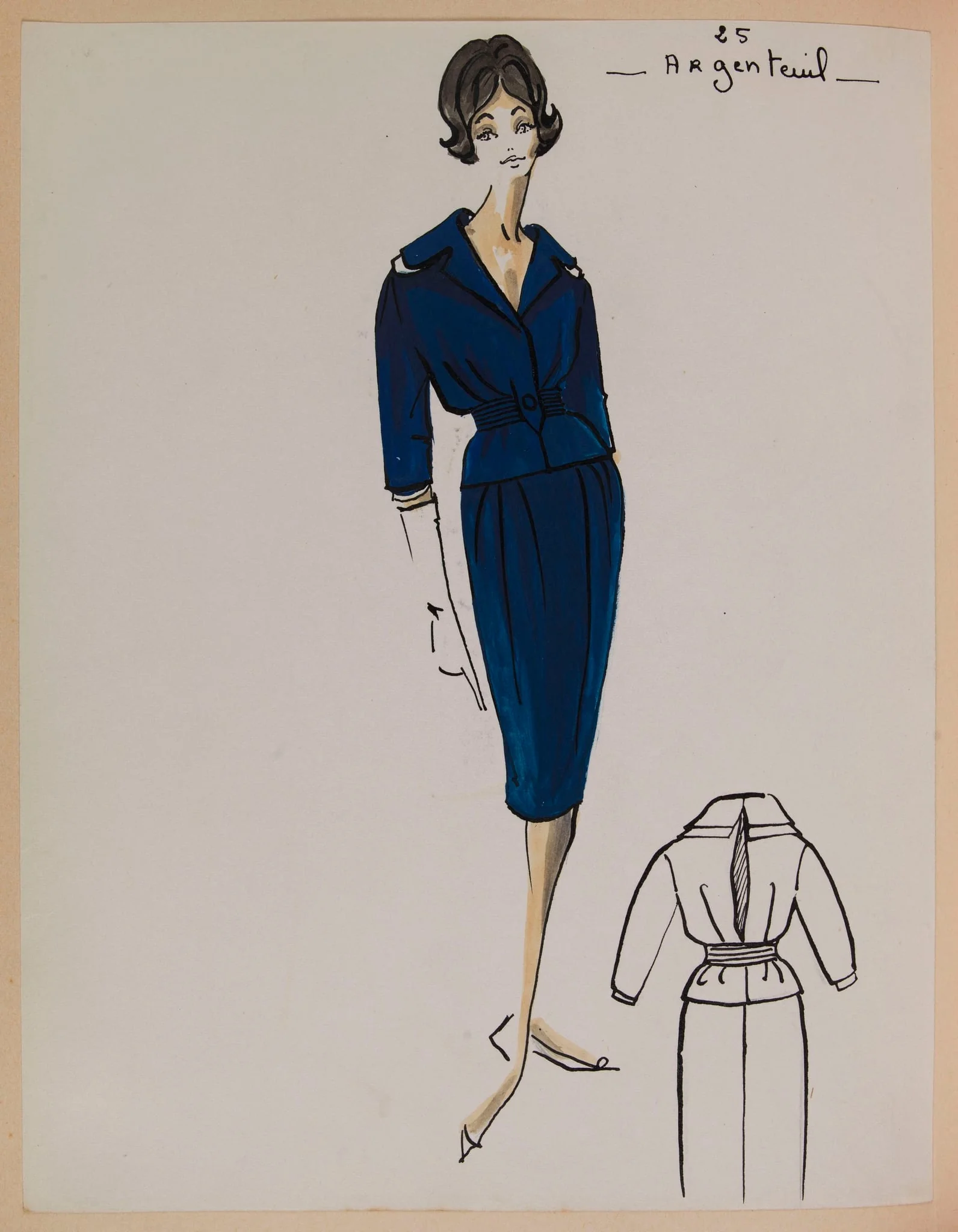 Argenteuil, by Marie-Louise Carven, 1958