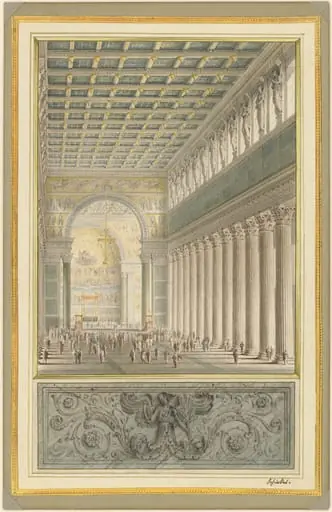 The Nave, Apse, and Crossing of a Cathedral for Berlin
