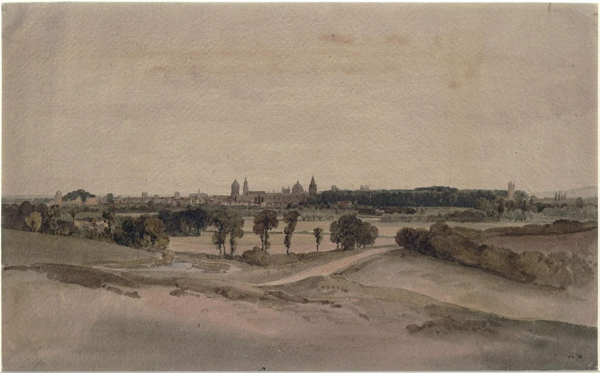 Oxford from a distance
