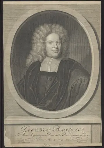 Portrait of J. Basnage, [Walloon minister and historian]