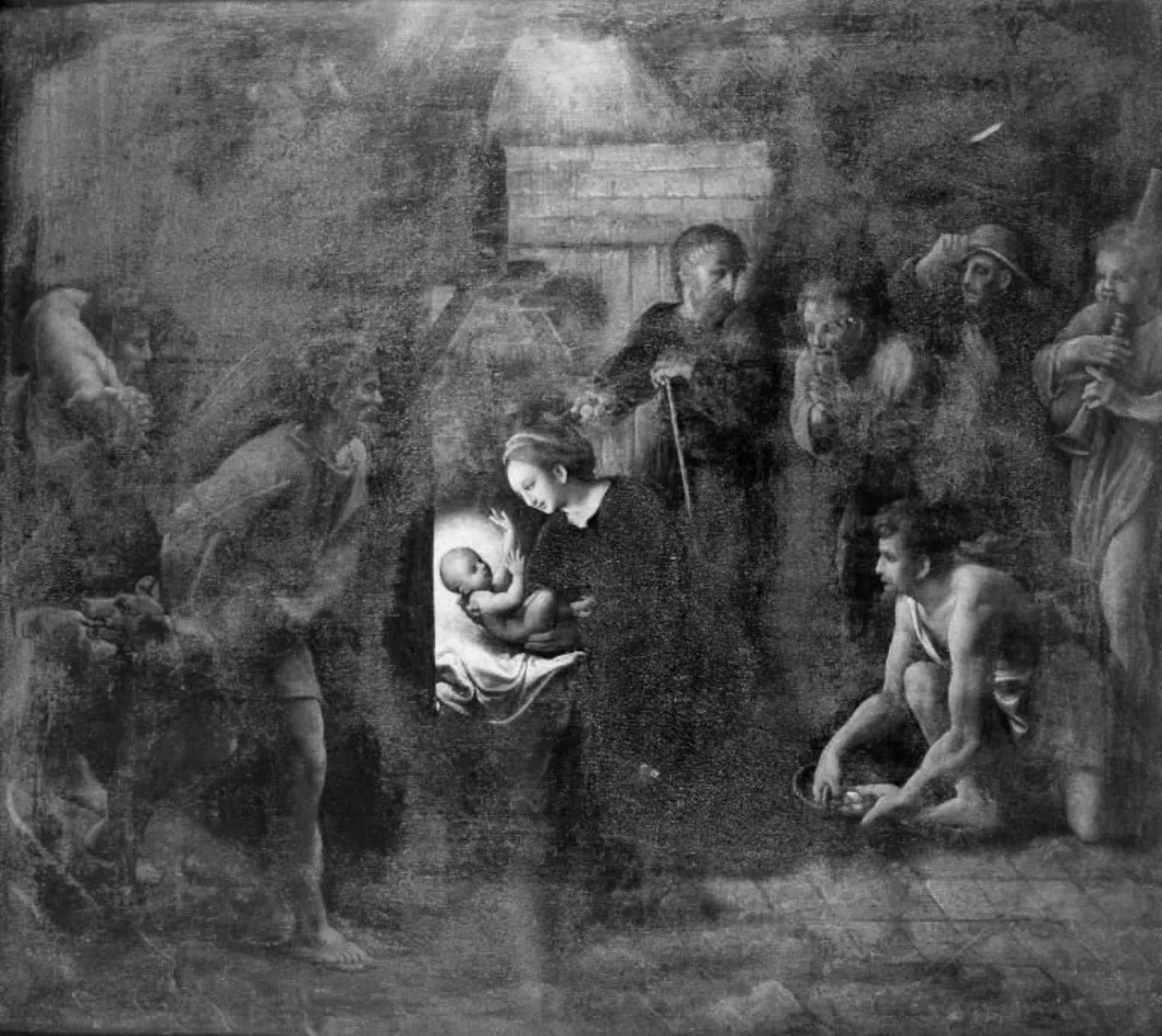 Hyrdernes tilbedelse, by Unknown, 1701