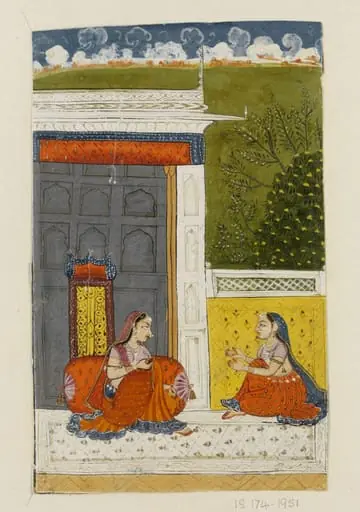 Prositapatika Nayika
