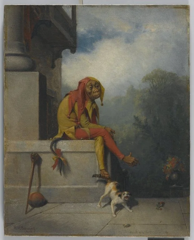 For What Was I Created?, by William Holbrook Beard, oil, 1894