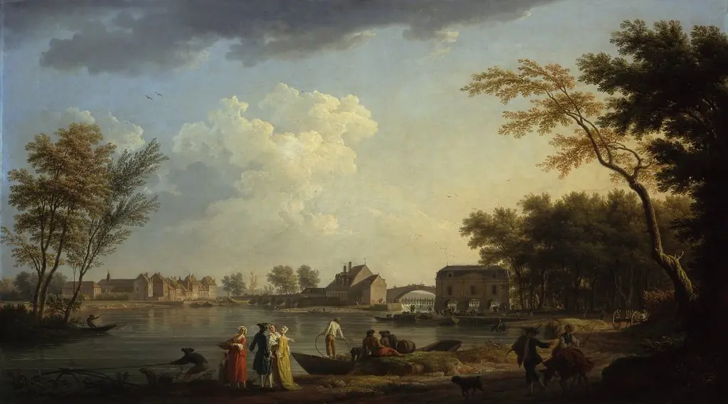 View of the Seine at Nogent-sur-Seine