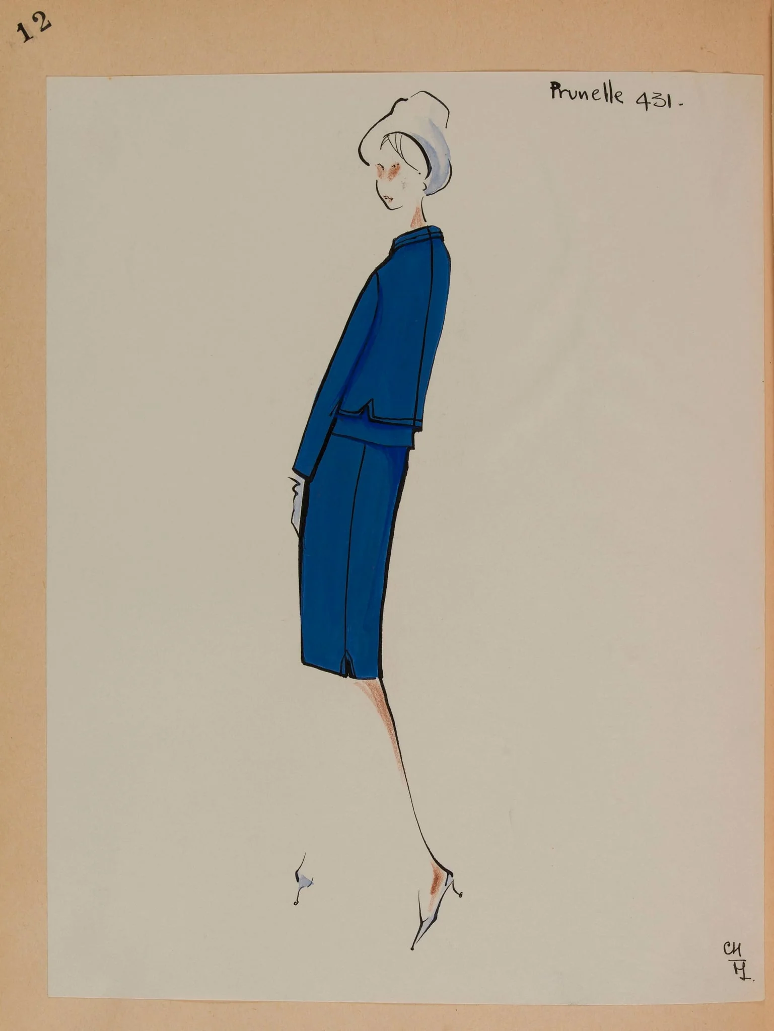 Prunelle, by Marie-Louise Carven, 1963