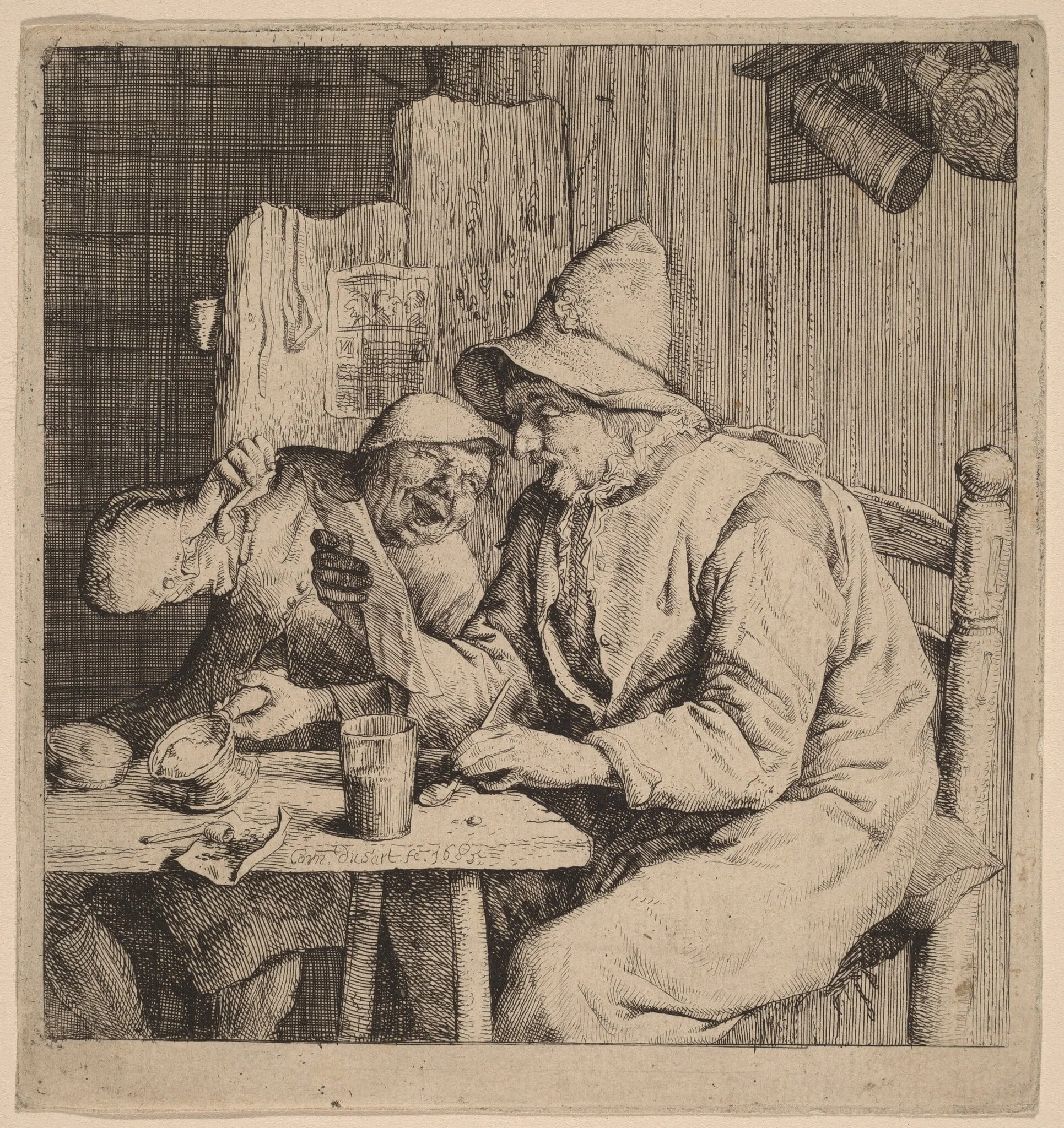 Two Peasants Singing