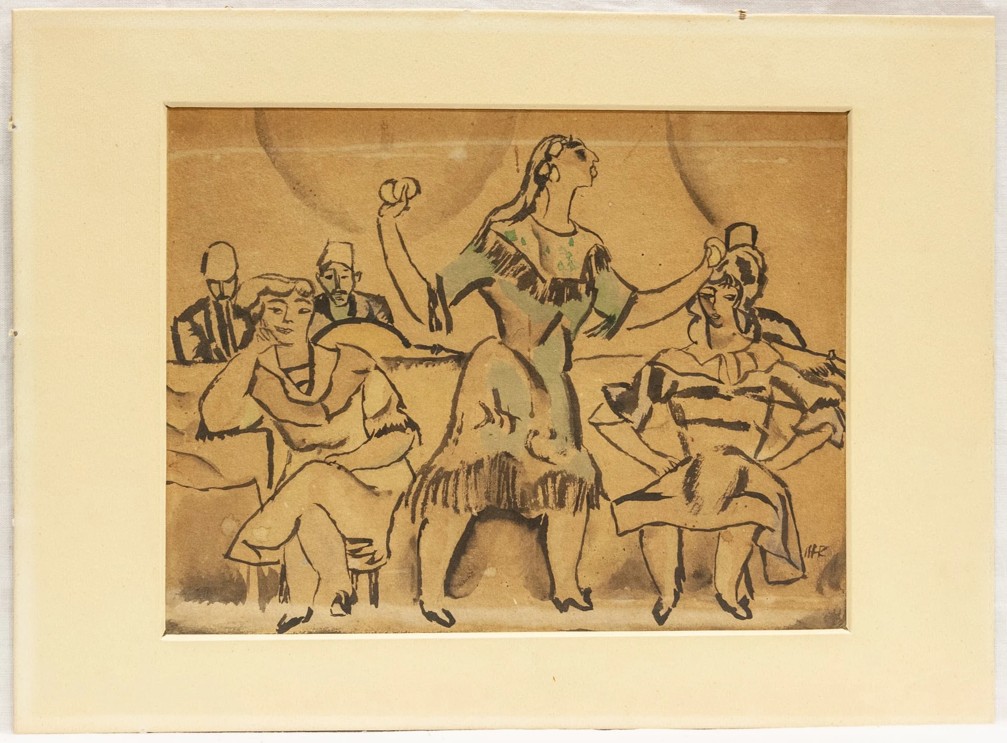 Dans, by Iosif Iser, 1950