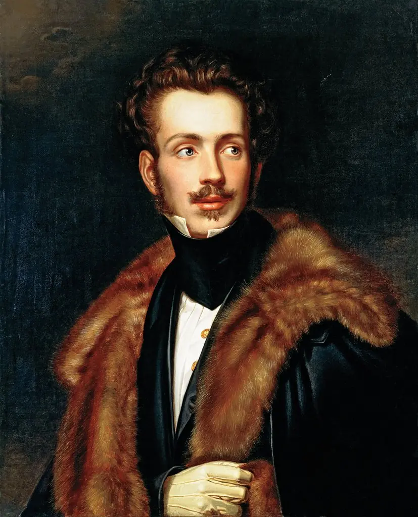 Portrait of Dom Augusto, Duke of Leuchtenberg