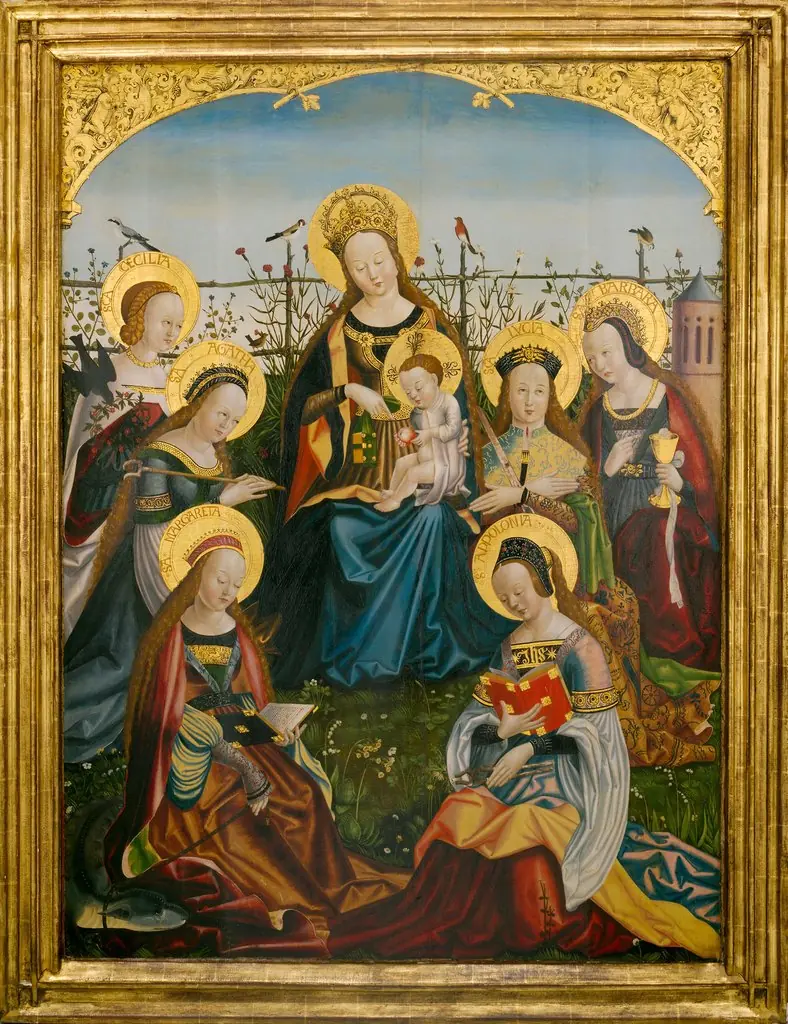 Triptych of the Virgin and Child with Saints