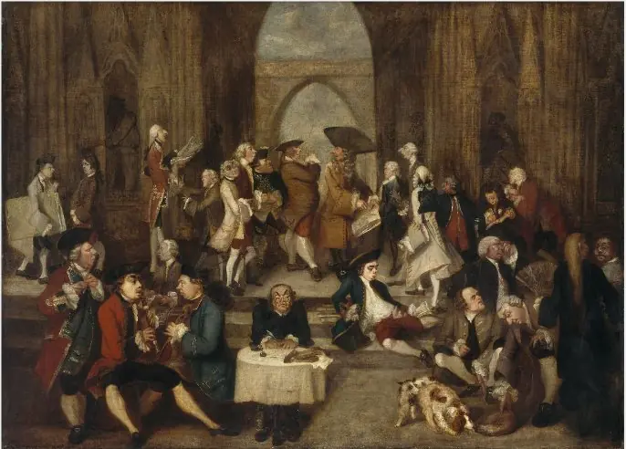 Parody of Raphael's 'School of Athens'