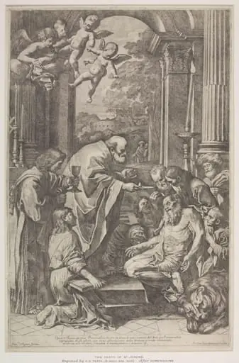 Death of St. Jerome