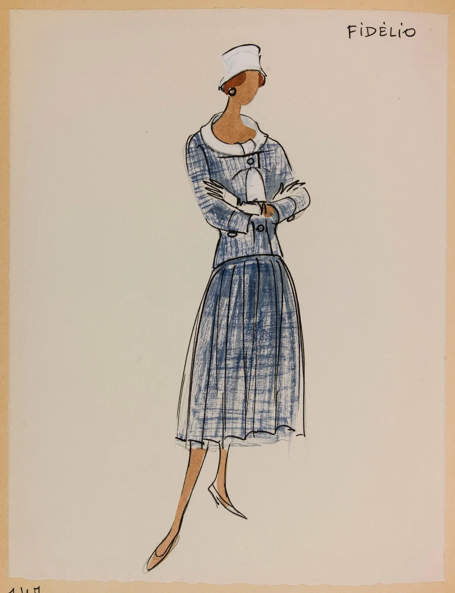 Fidelio, by Marie-Louise Carven, 1956