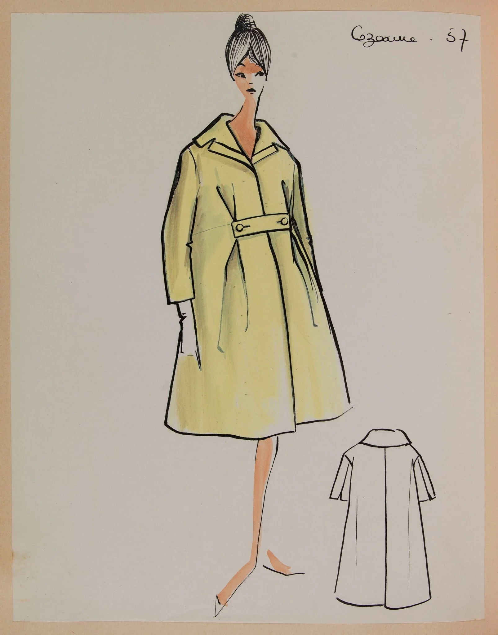 Cézanne, by Carven, 1958