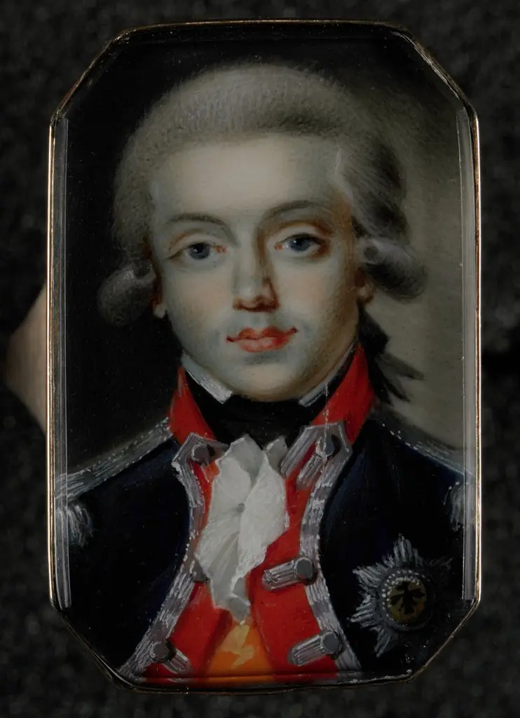 Portrait of Frederik van Oranje-Nassau (1774-1799)