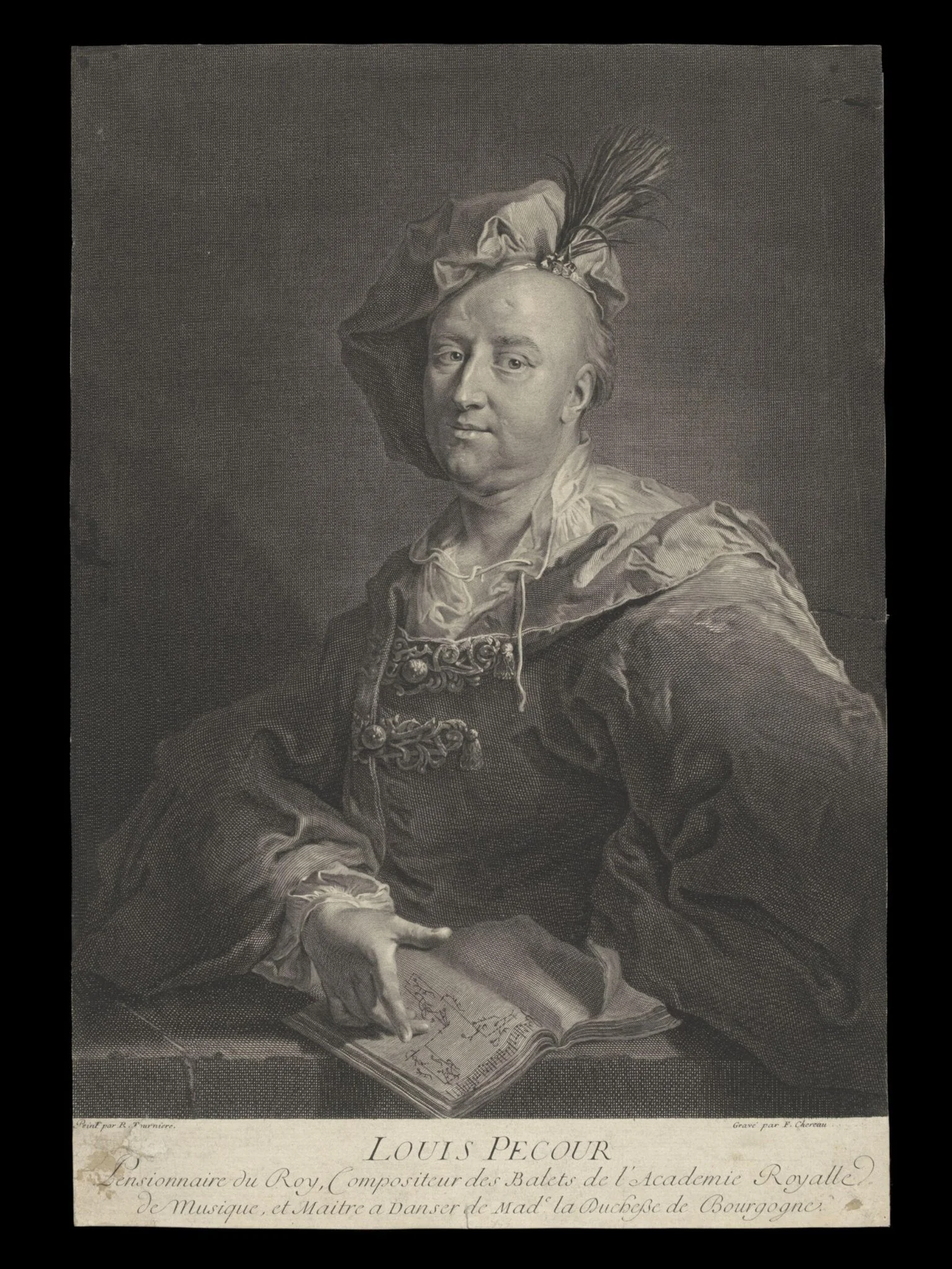 H Beard Print Collection, by R. Tourniere, 1650