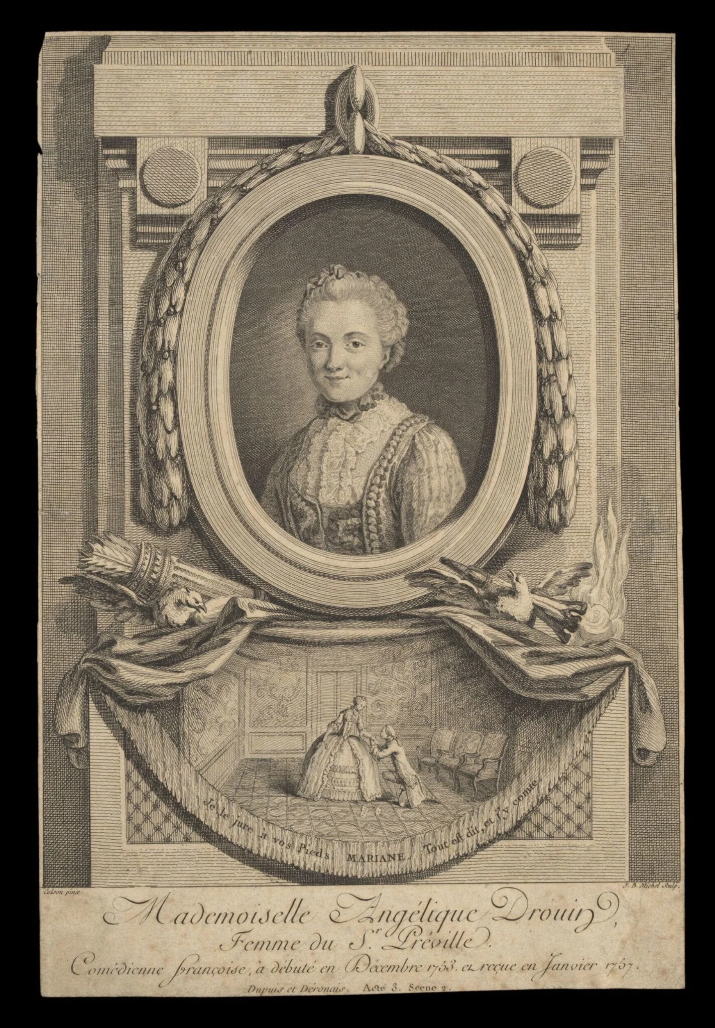 H Beard Print Collection, by Colson, 1750