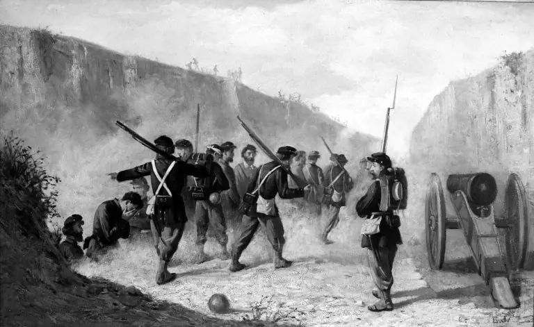 Civil War Scene