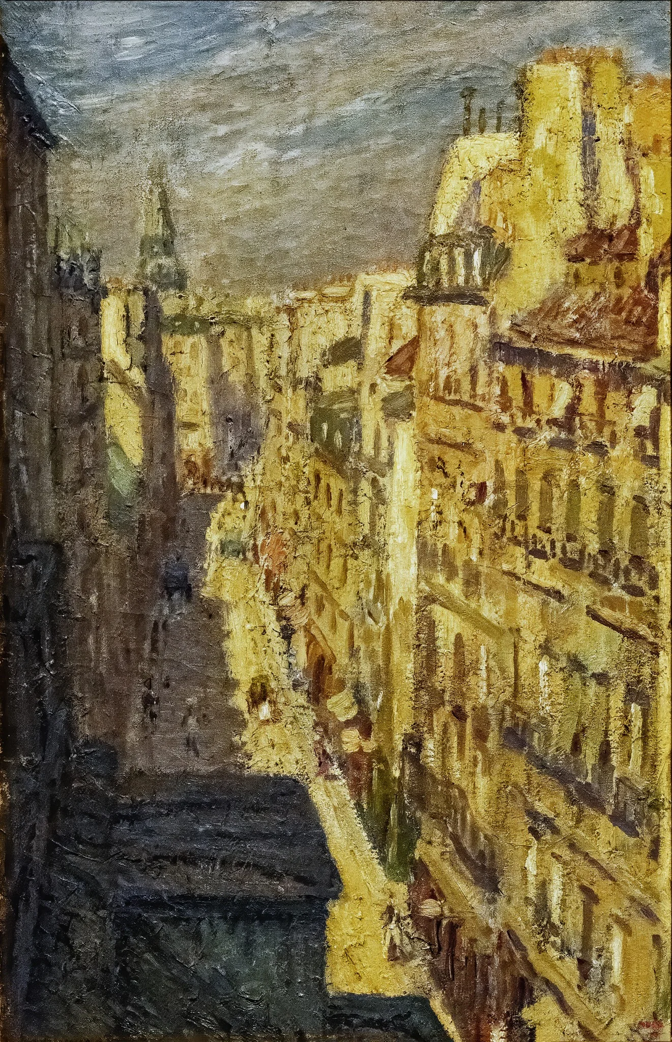 A Paris Street (Winter Sunshine)