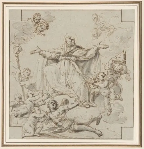 Apotheosis of St  Nicholas of Bari