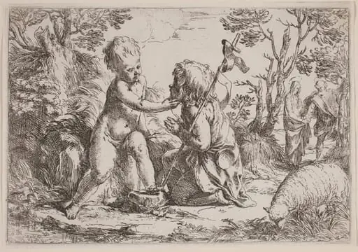 The Infant Jesus and Saint John