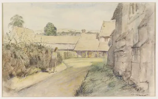 The Priory Farm and 13th century Chapel, Southam de la Bere, Nr. Cheltenham