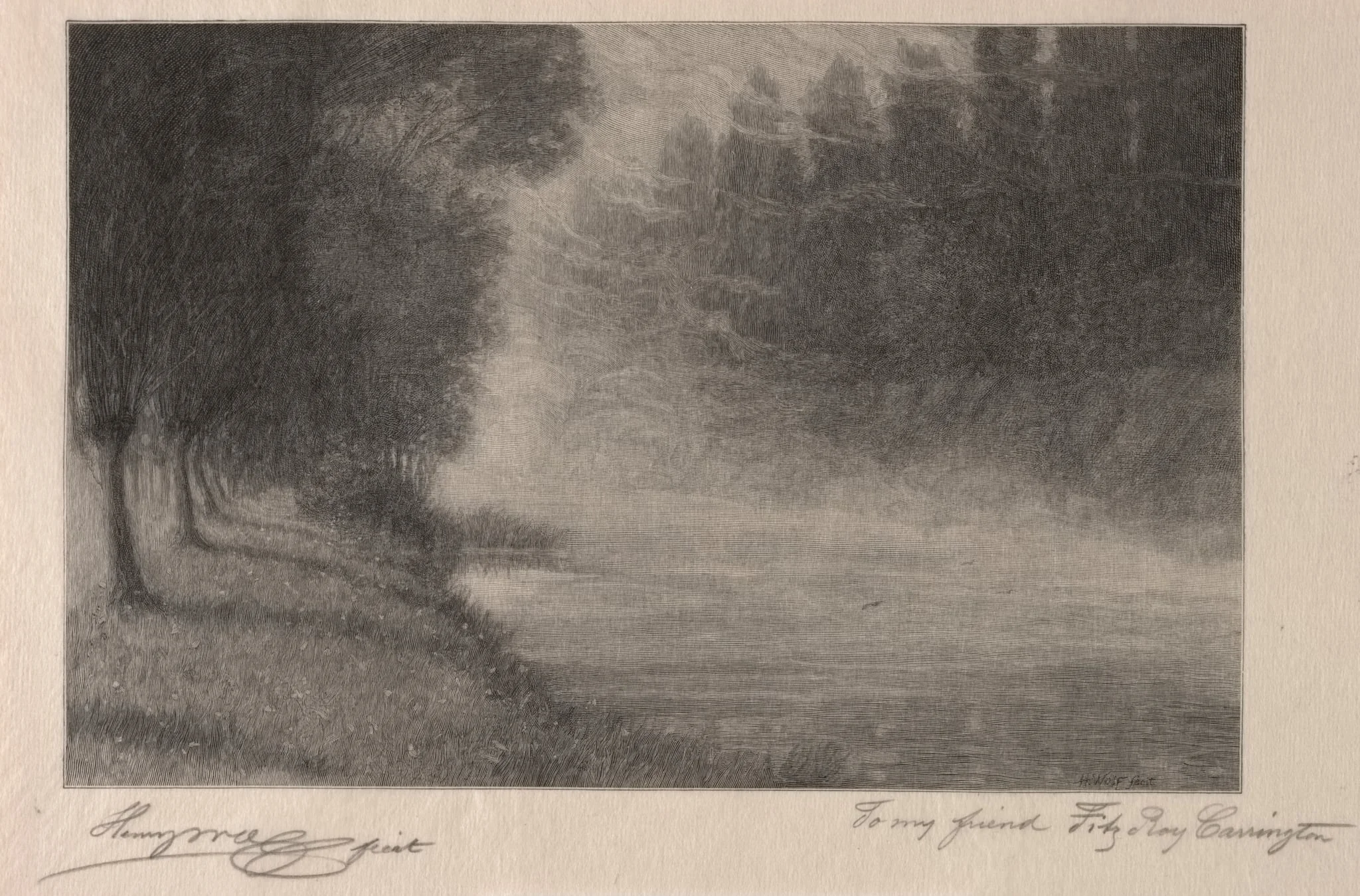 Morning Mists, by Henry Wolf, 1894