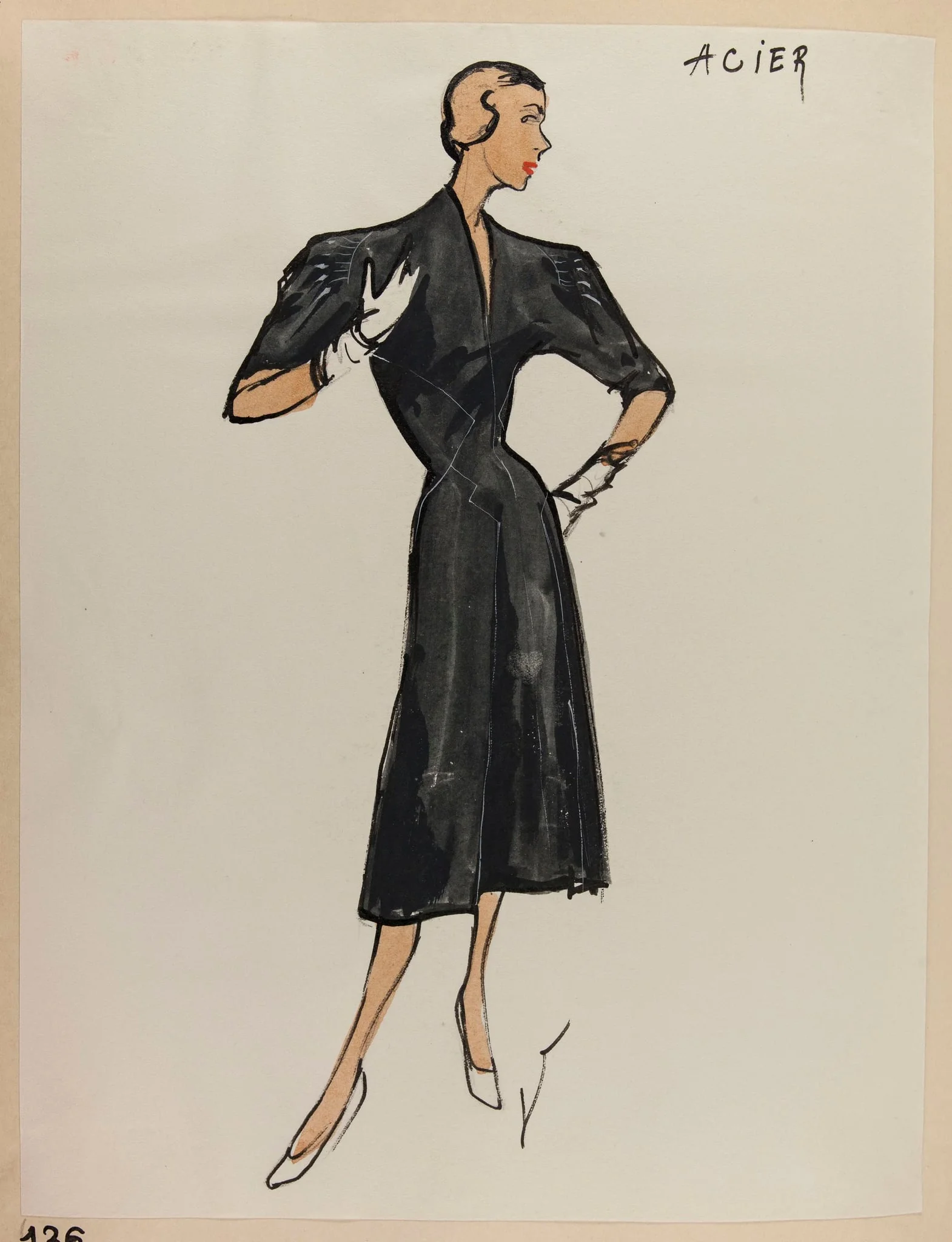 Acier, by Carven, 1952
