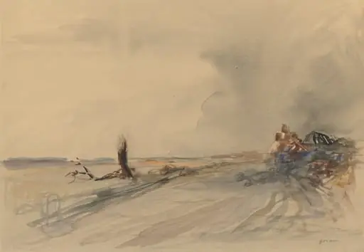Devastated Land (recto)