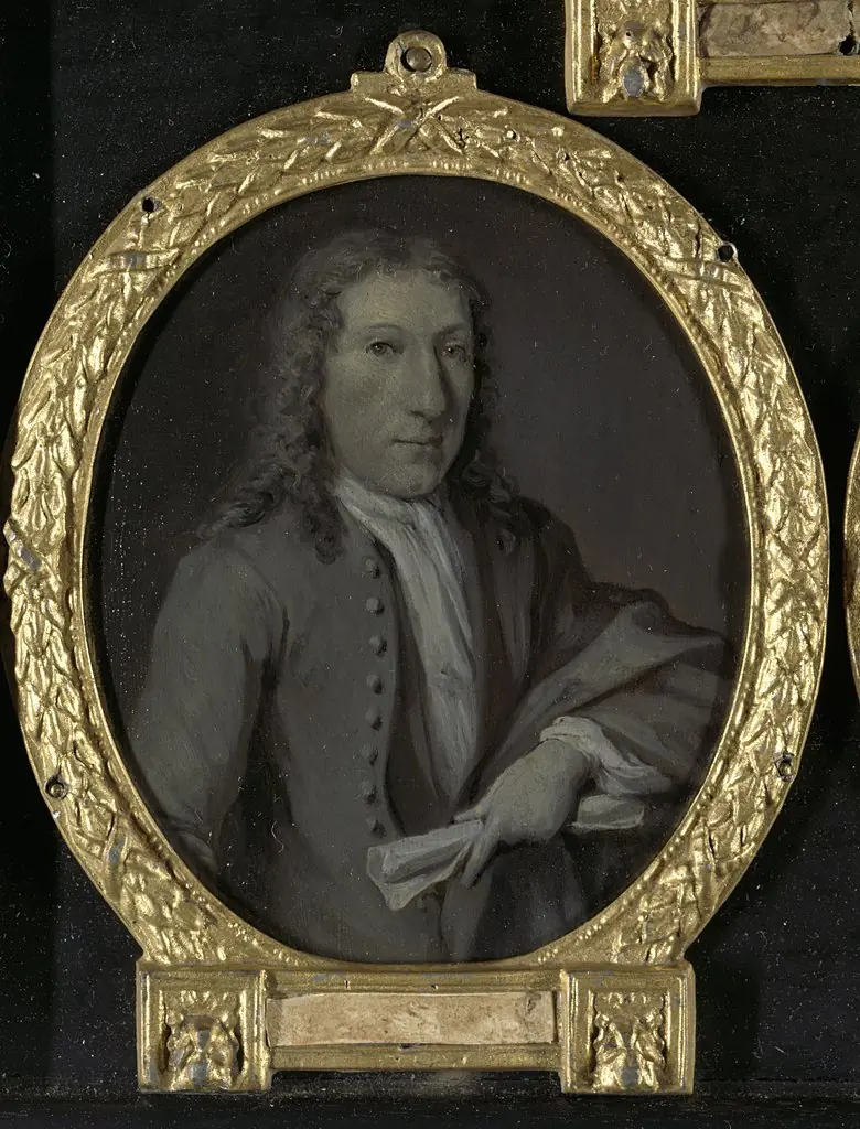 Portrait of Gijsbert Tijssens, Playwright in Amsterdam