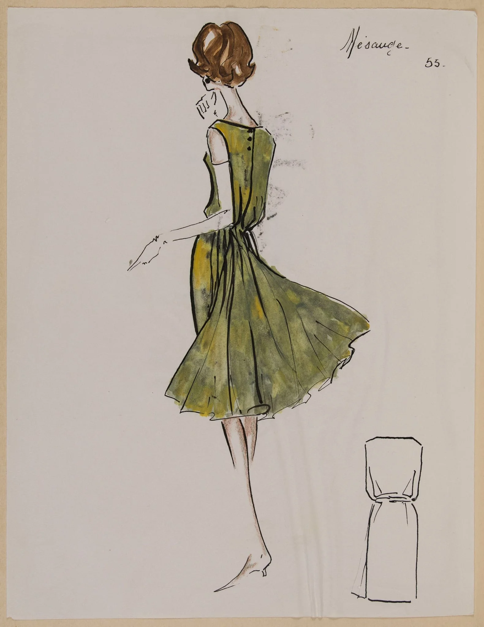 Mésange, by Marie-Louise Carven, 1960