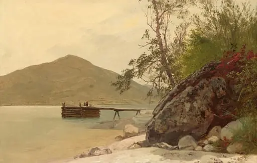 Landing at Sabbath Day Point