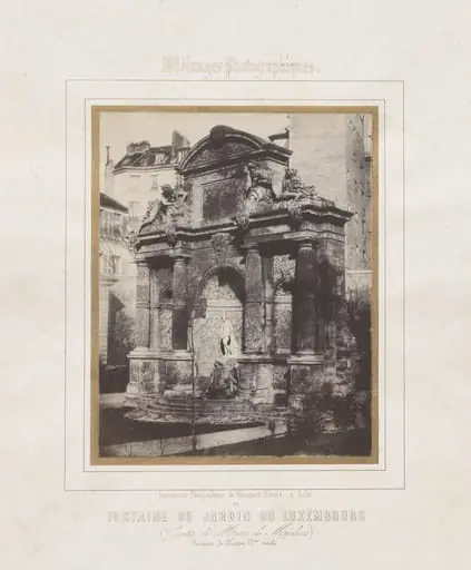 Fontaine du Jardin du Luxembourg (grotte de Marie de Médécis)