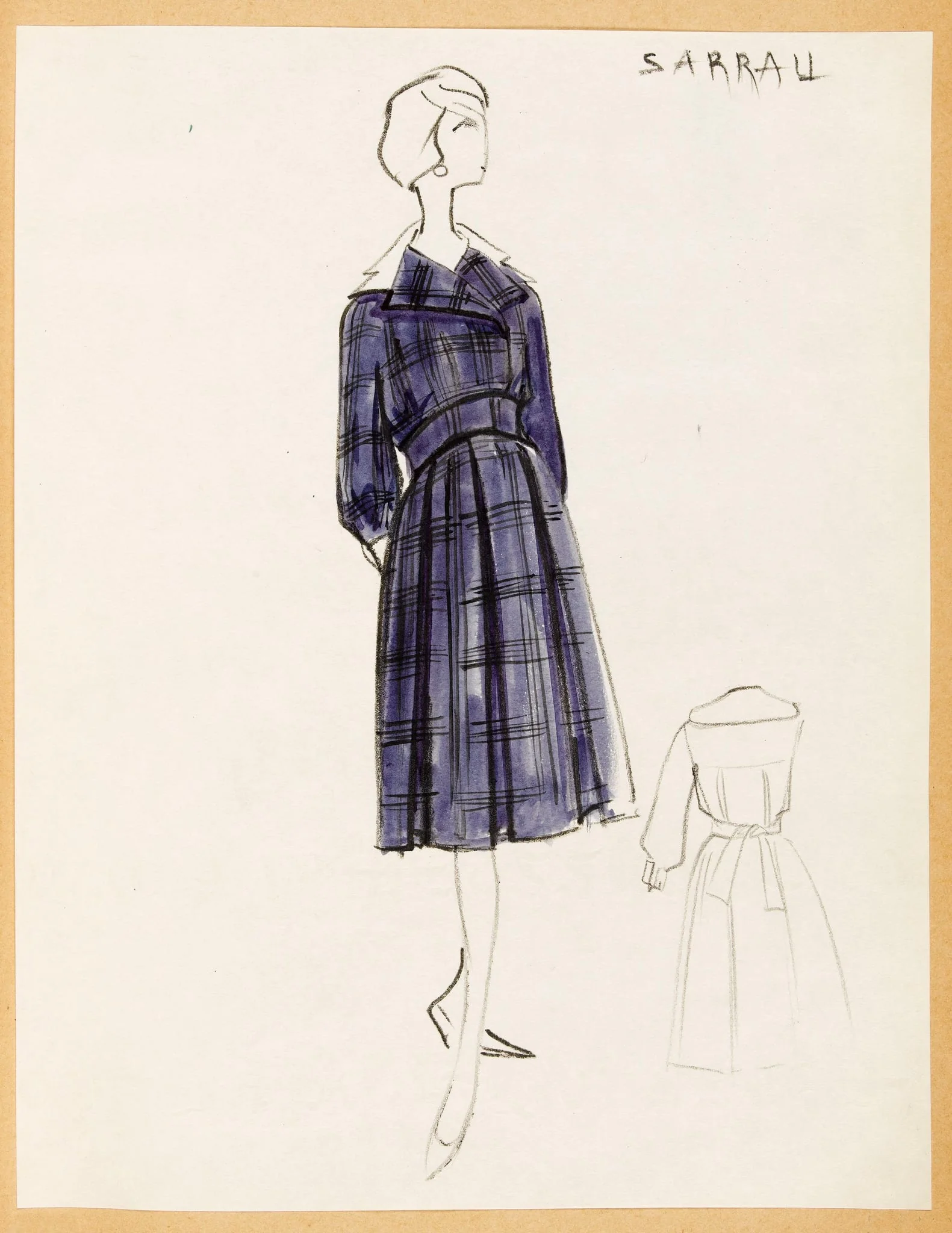 Sarrau, by Marie-Louise Carven, 1957