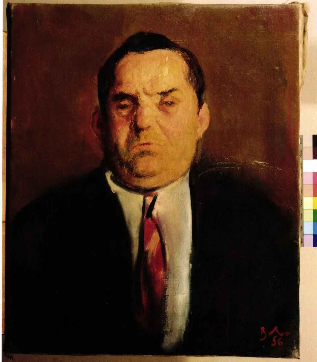 Portretul lui Constantin Doncea, by Corneliu Baba, unspecified, 1956