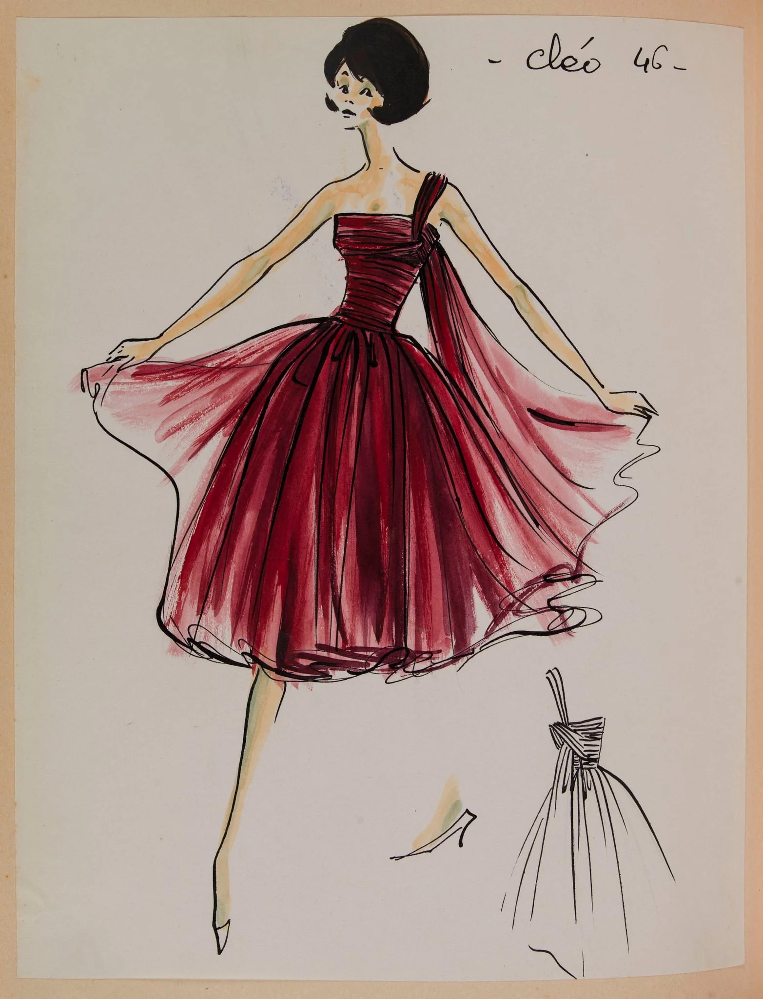 Cléo, by Marie-Louise Carven, 1958