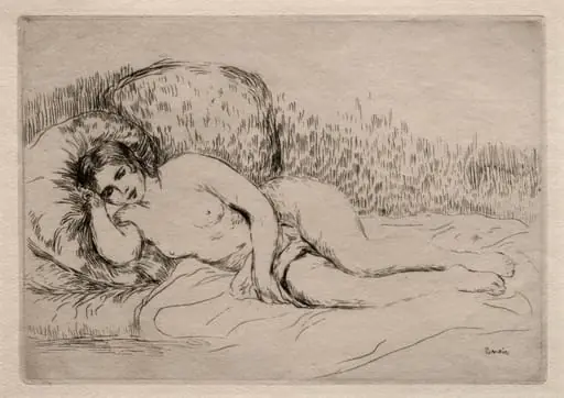 Nude Woman Reclining
