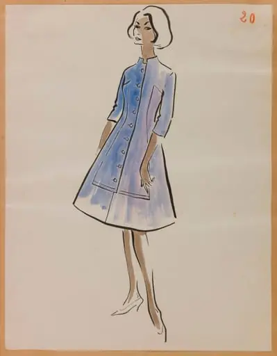 Manteau bleu